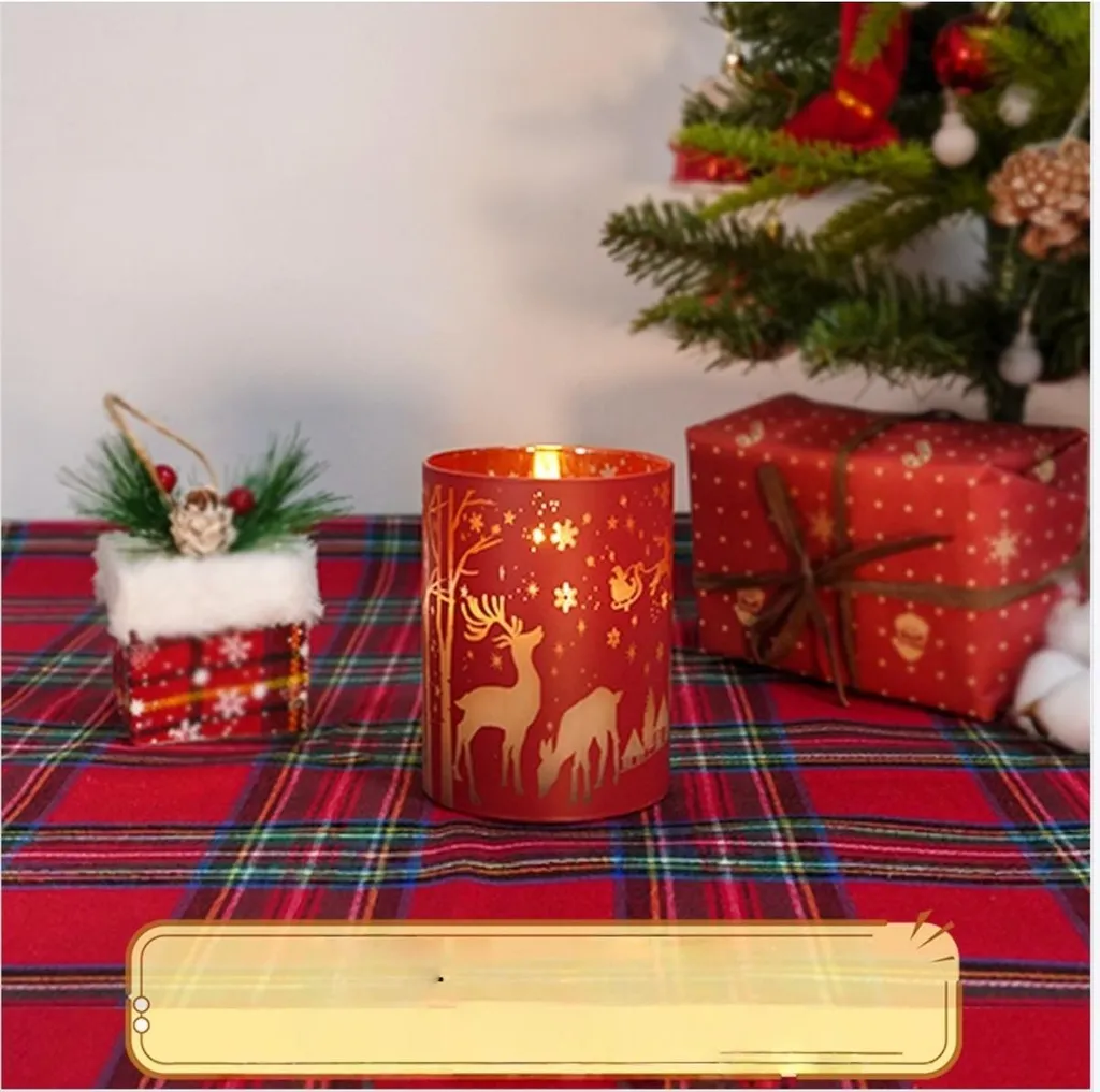 Candele LED Rosse con Telecomando INF: Design Natalizio Senza Fiamma - 3