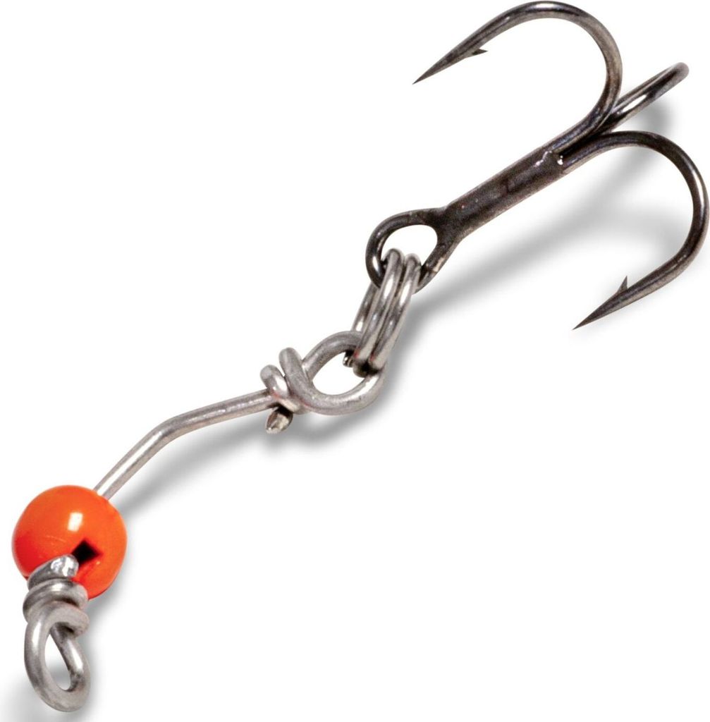 Rhino Claw Connector Lure - Zusatzhaken für Meeresblinker & Wobbler, Größe:6