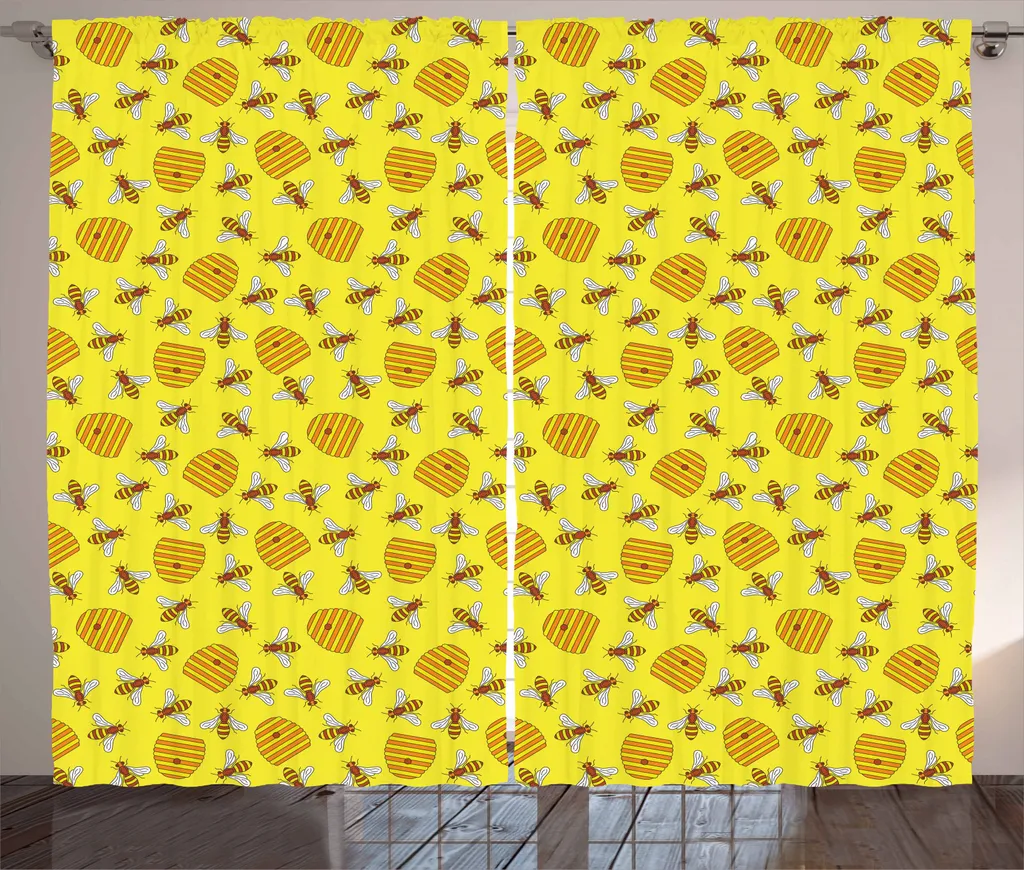Tenda Rustica con Api ABAKUHAUS 280x245 cm - Decorazione Natura Living