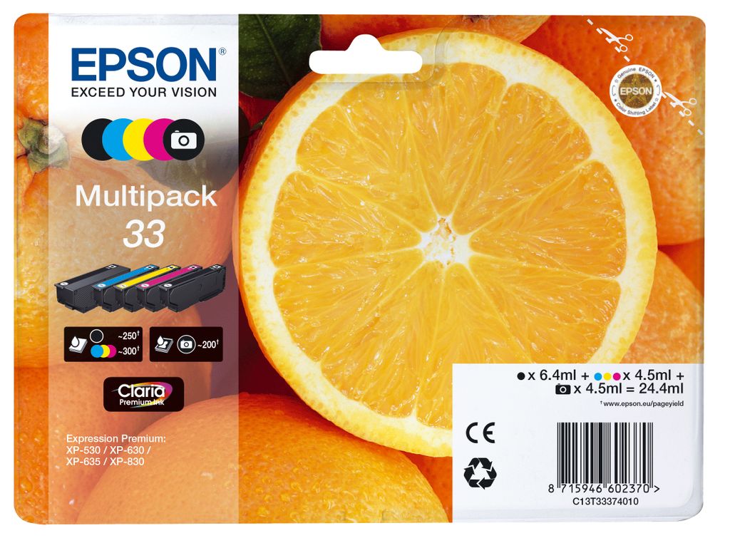 Epson Ink C13T02W34010 - bei