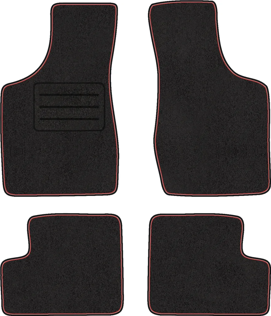 MTM Tappetini In Velluto Su Misura Per Opel Corsa C (2001-2006) – Set 4 Pezzi, Antiscivolo, Battitacco Rinforzato, Made In Italy