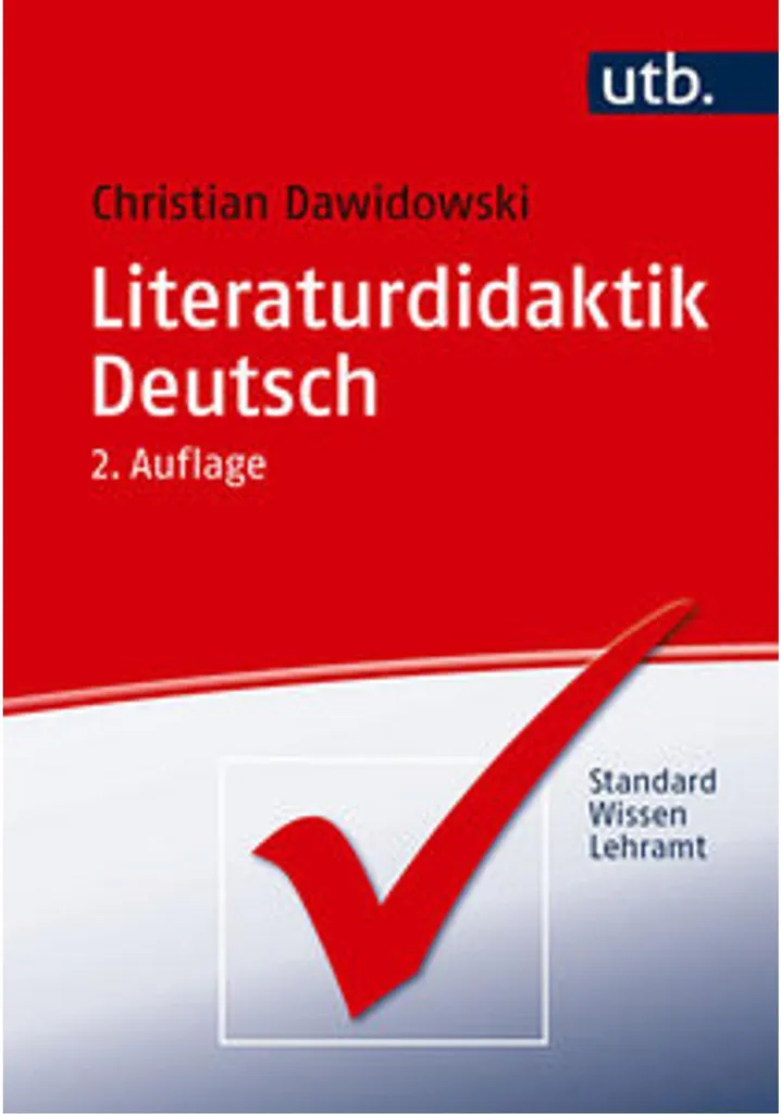 Didactique de la littérature allemande : Solution pour enseigner en LVA