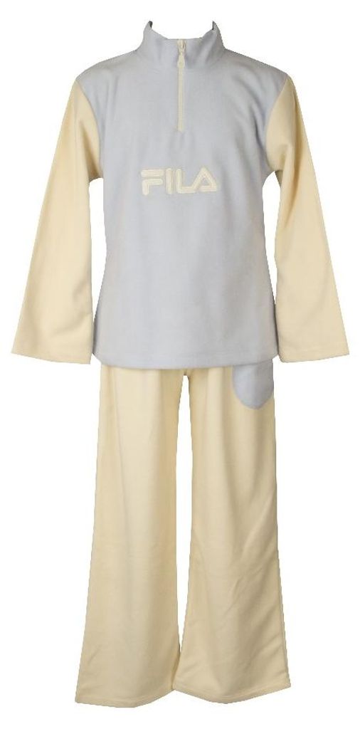 Pyjamas Mädchen Kinder Langarm Sleepwear FILA Artikel 28132, 128 cm - 7/8 anni, Poliestere 100%