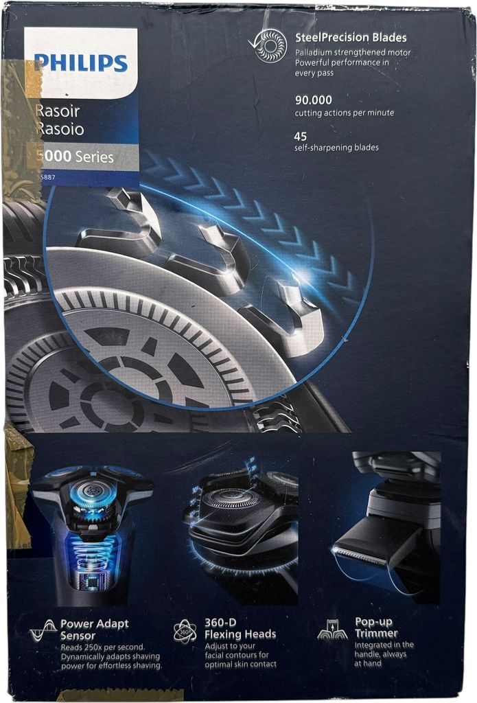 Philips Scheerapparaat Serie 5000, model S5887/13 Productafbeelding 