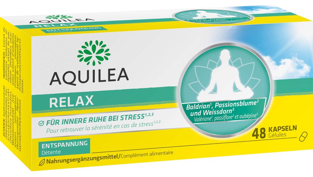 AQUILEA Relax Capsules pour le calme intérieur en cas de Image du produit 