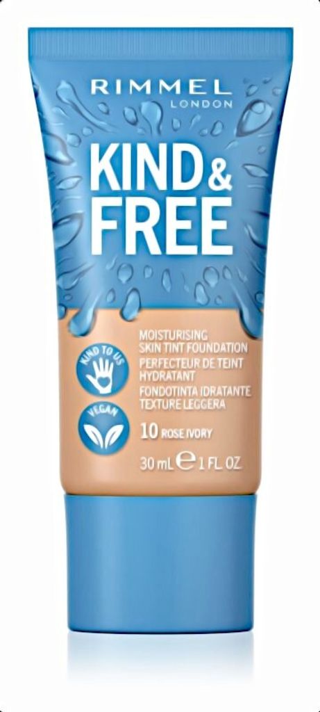Rimmel London Kind y Free Skin Tint Foundation 10-Rose Ivory