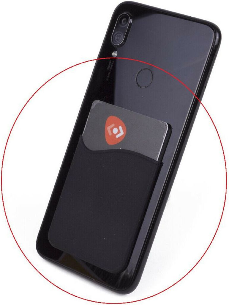 Handy Smartphone Kartenhalter Kreditkarte EC Karten Hülle Produktbild 
