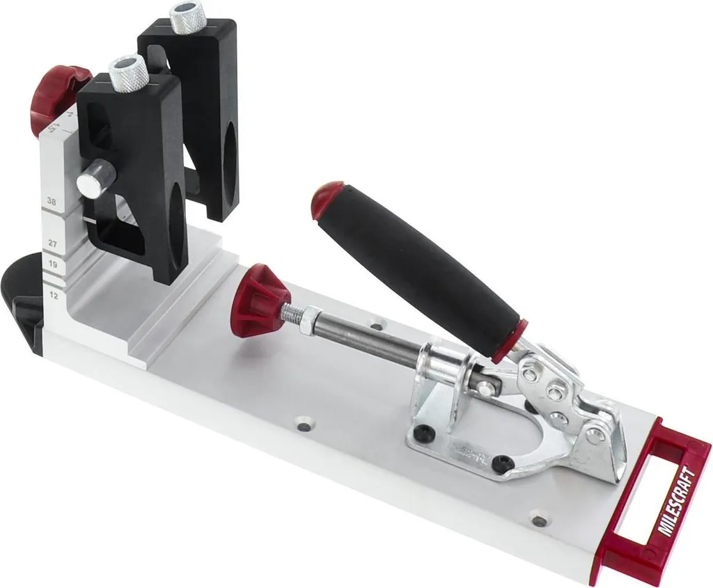 Milescraft PocketJig400 avec Guide en Acier et Butées de Profondeur