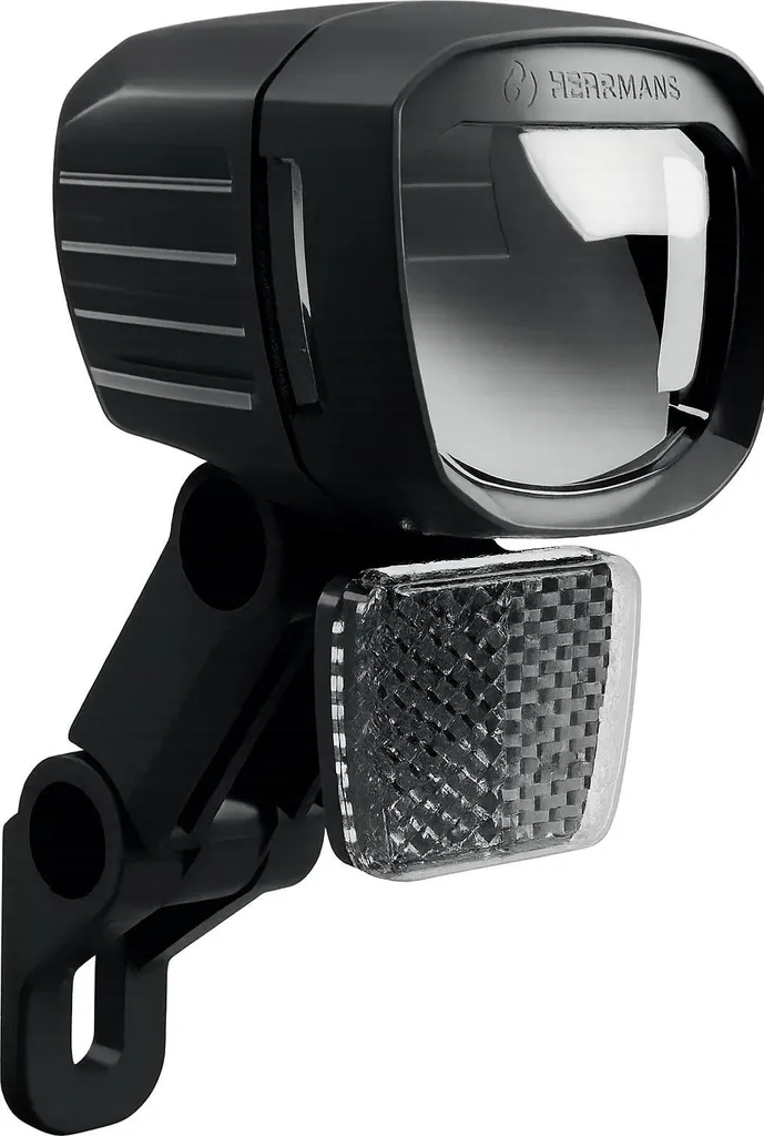 Phare Herrmans Nordic MR5 Noir pour sécuriser votre vélo électrique