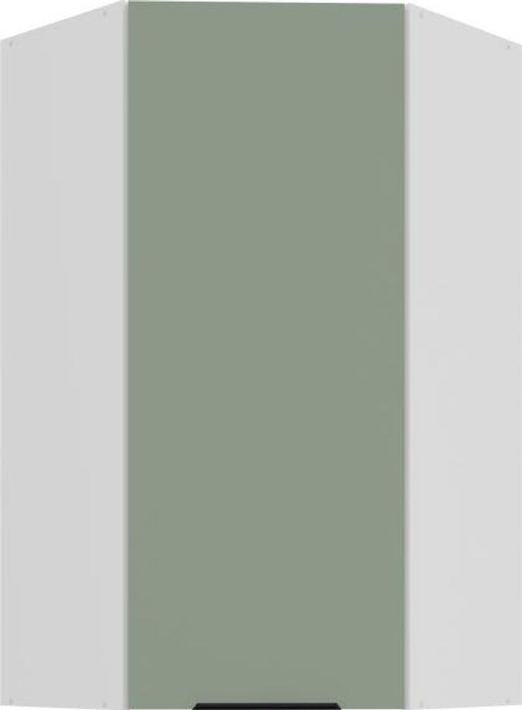 Hochschrank LUNARA 1 - 60x60 cm, grün/weiß