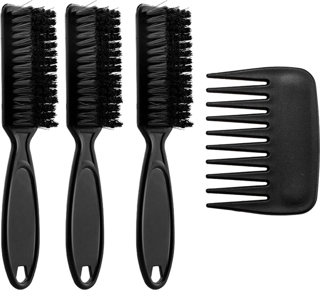 Ersatzbürstensets - Kamm - Maniküre-Reinigungsbürste - Bartbürste - Haarschneiden - weiche Haare - Staubbürste - geeignet für die Reinigung v...