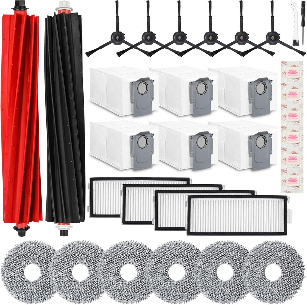 32 Stück Zubehörset für Roborock Qrevo Master/Qrevo Slim Produktbild 