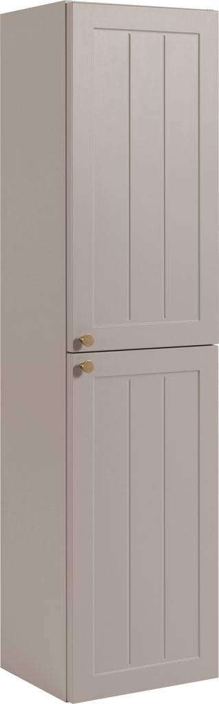 RODAN | Hochschrank - 136 cm - Beige - Hochwertige Produktbild 