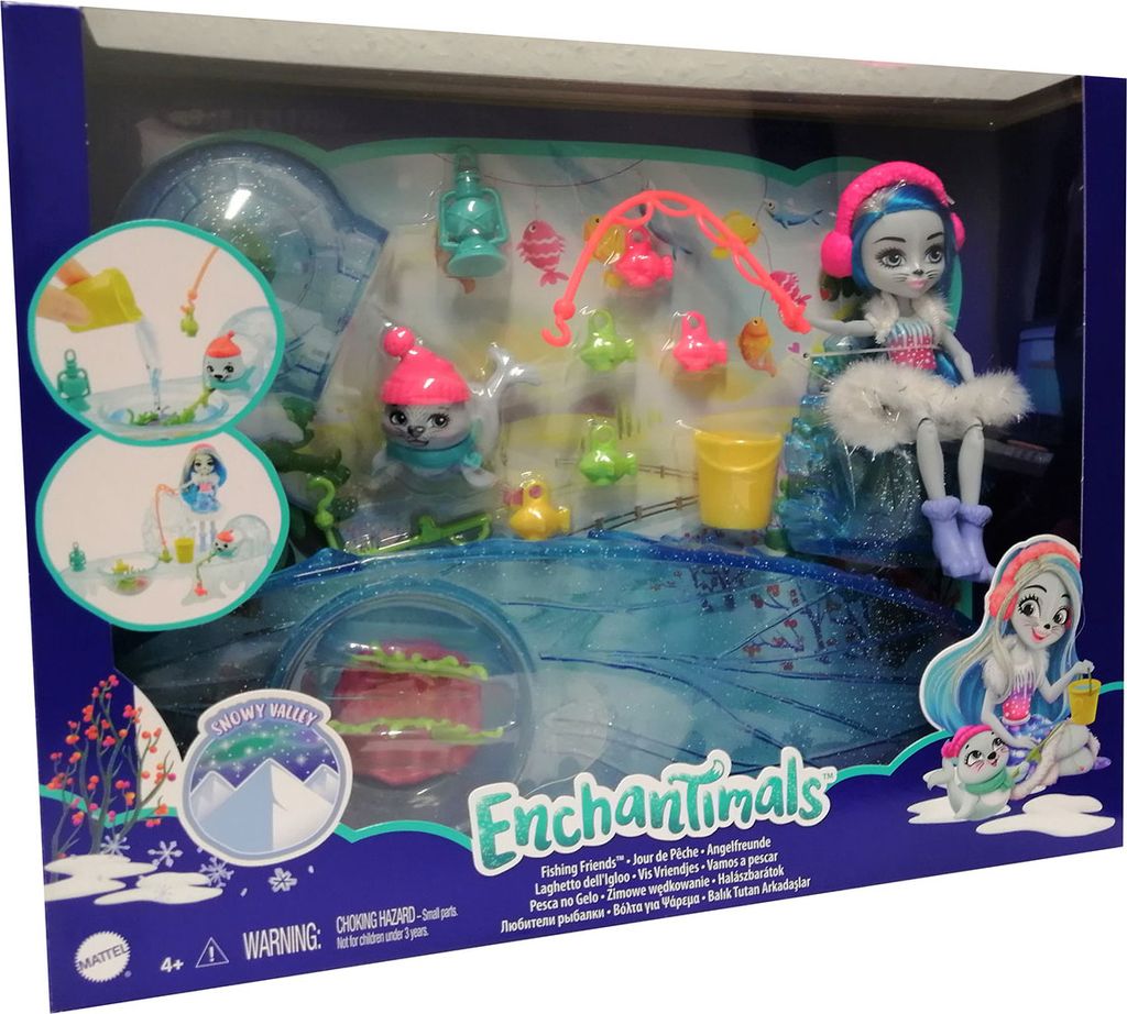 Enchantimals Angelfreunde Spielset zum Eisangel mit Sashay Produktbild 