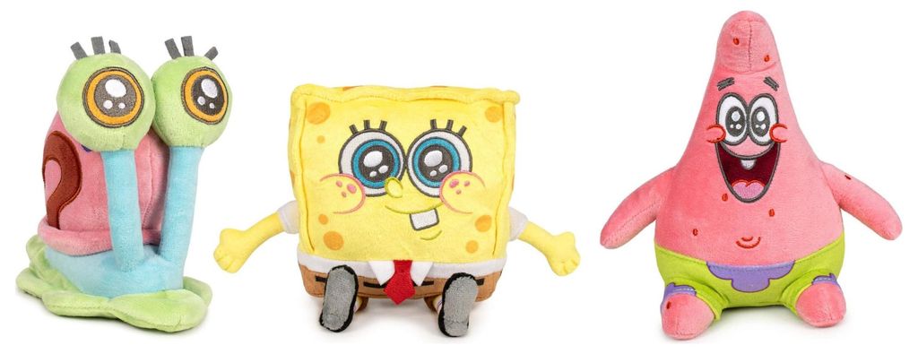Pluszowe figurki SpongeBoba, 22 cm Zdjęcie produktu 