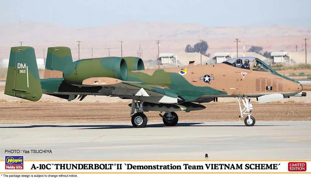 Avion miniature A-10C Thunderbolt II 1/72 Collection Démo Vietnam
