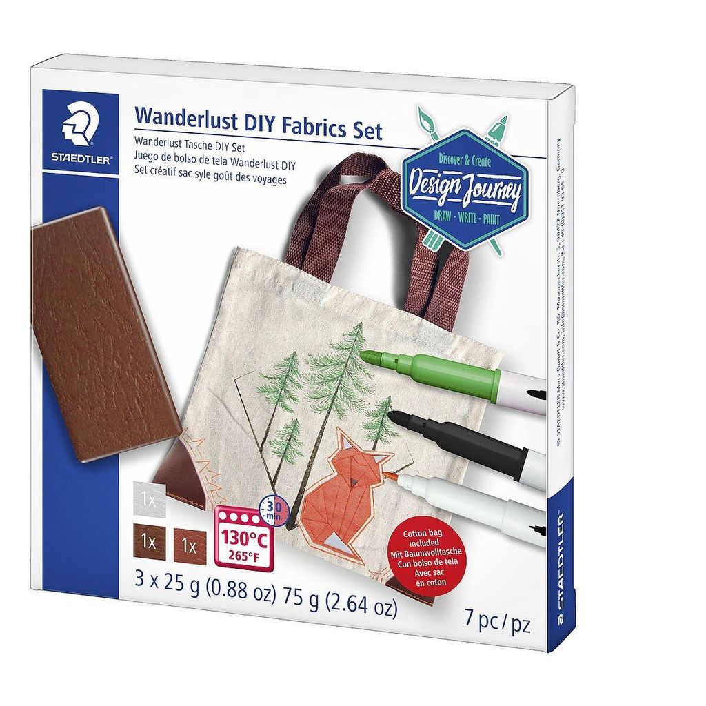 Staedtler 61 DJT6, Schwarz, Braun, Grün, Grau, Rot, 7 Stück(e)
