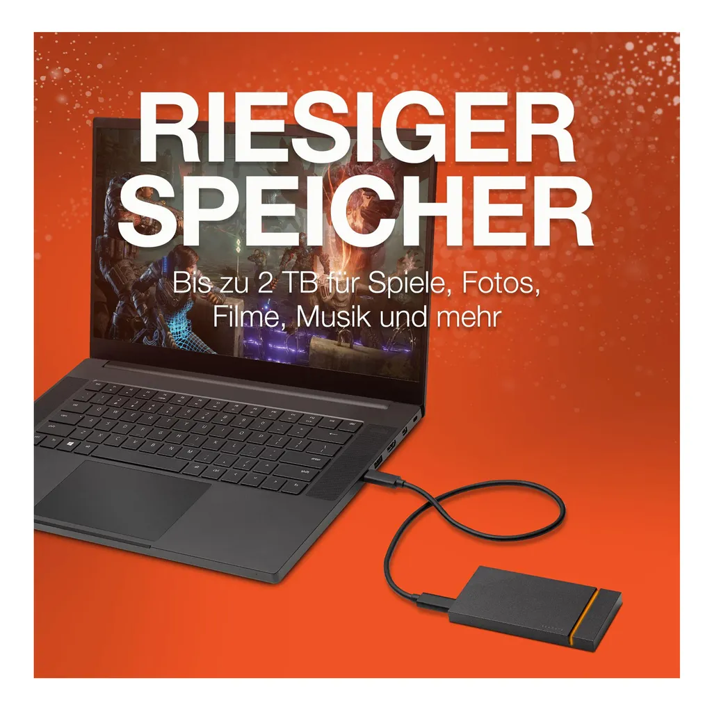 Plus de Lenteur : SSD Externe Seagate FireCuda 500 Go pour Chargement Flash