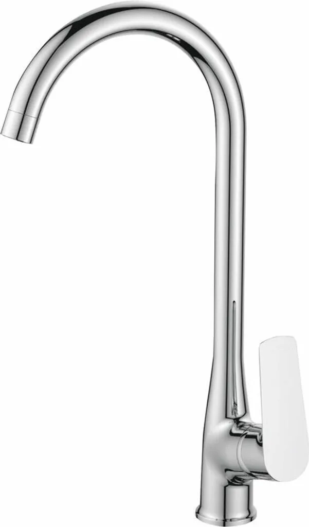 Aqualine Lotta LT603 Miscelatore Cucina Cromo - Rubinetto Lavello Girevole