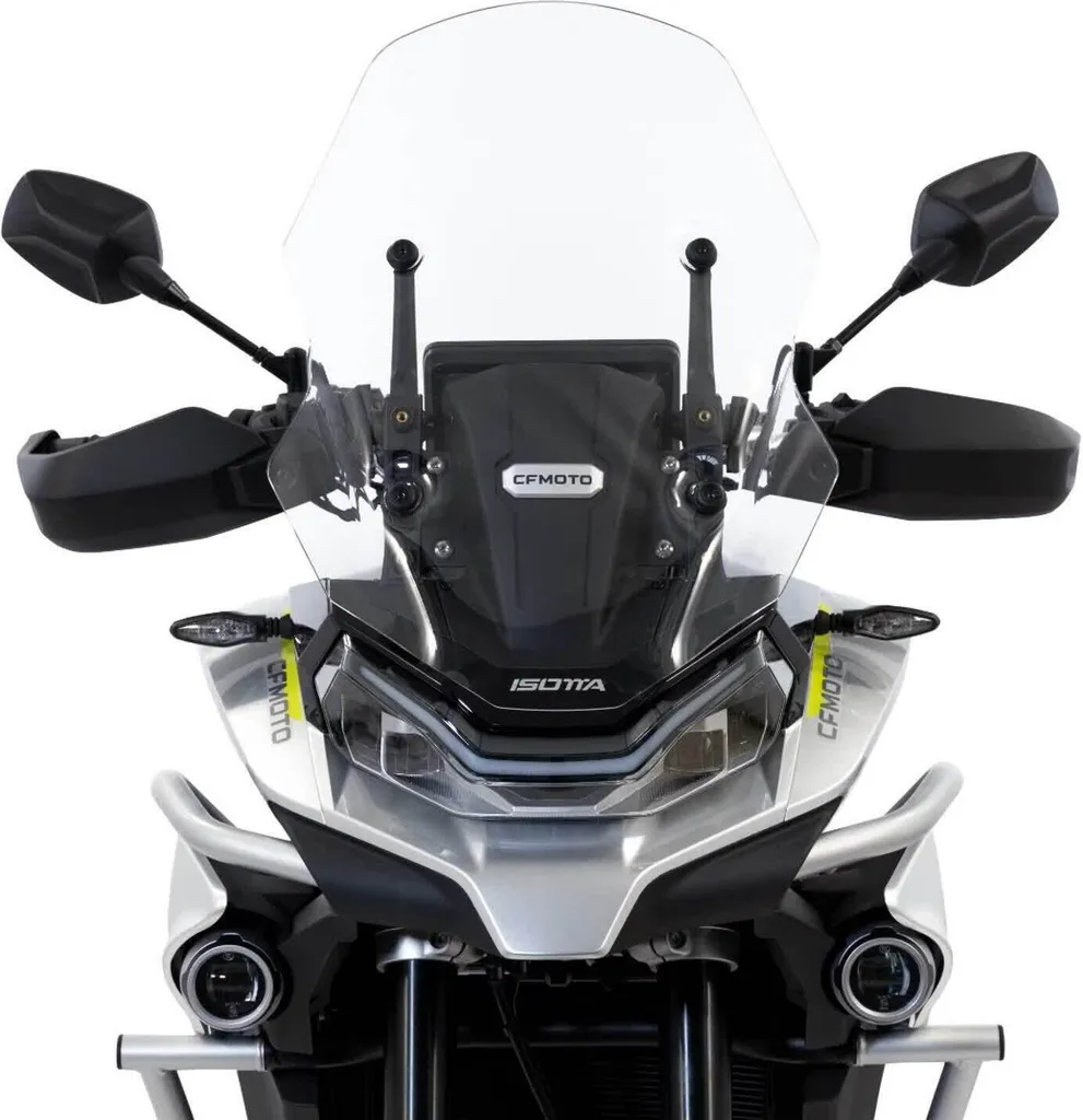 Pare-brise Scooter Isotta Haute Protection Vent et Pluie 4mm Inclus
