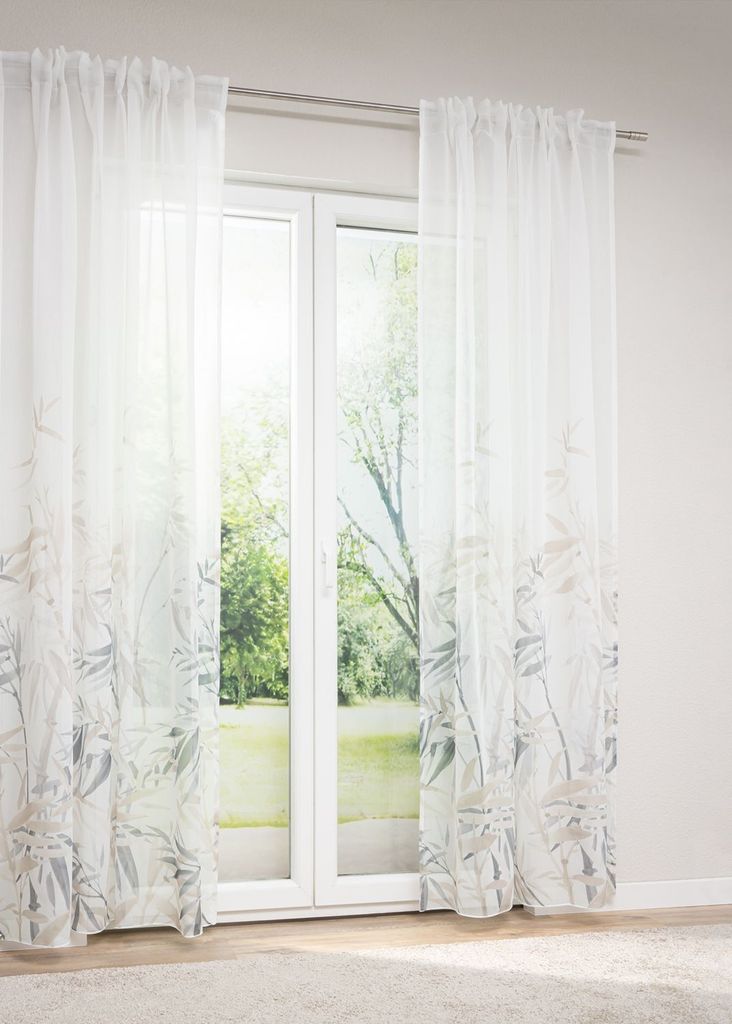 Lysel - Dekoschal Miria #1W in den Maßen (B x H): 145cm x 245cm in Beigegrau/beige