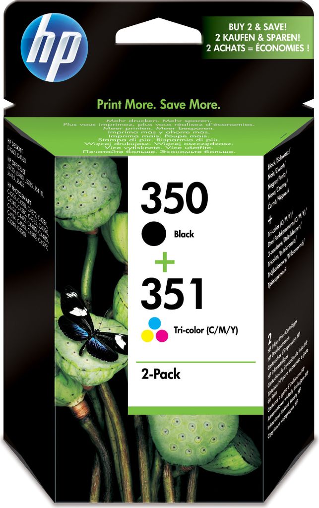 TIN HP # 350/351 Multipack color+black Produktbild 