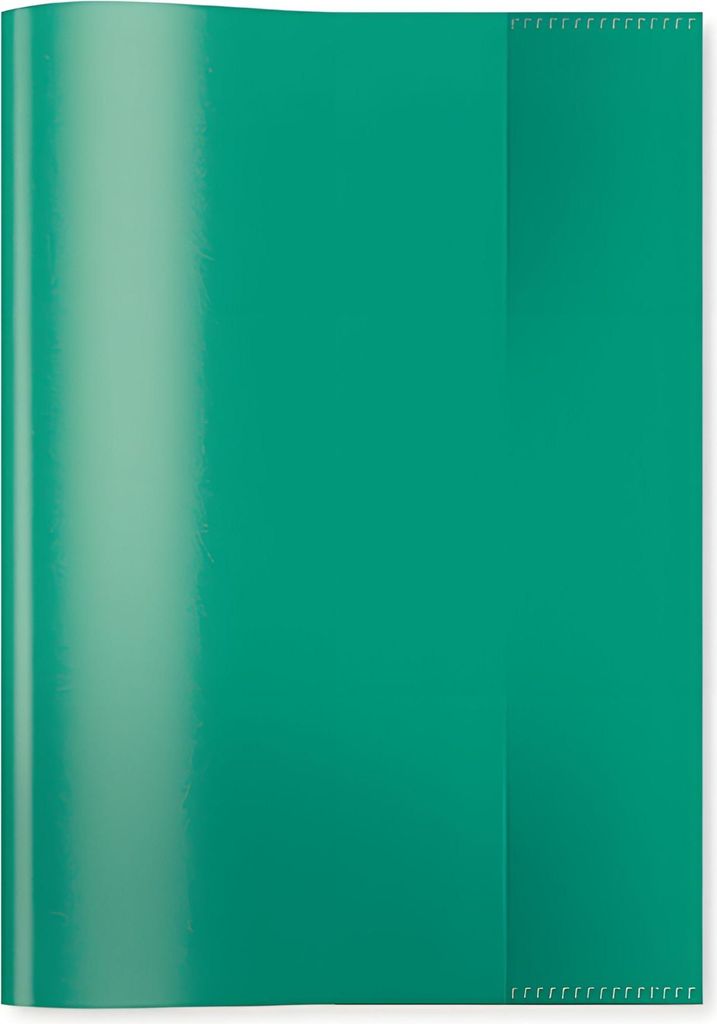 HERMA Heftschoner DIN A5 aus PP transparent grün