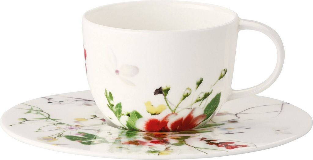 Rosenthal Brillance Fleurs Sauvages Espressotasse 2tlg.