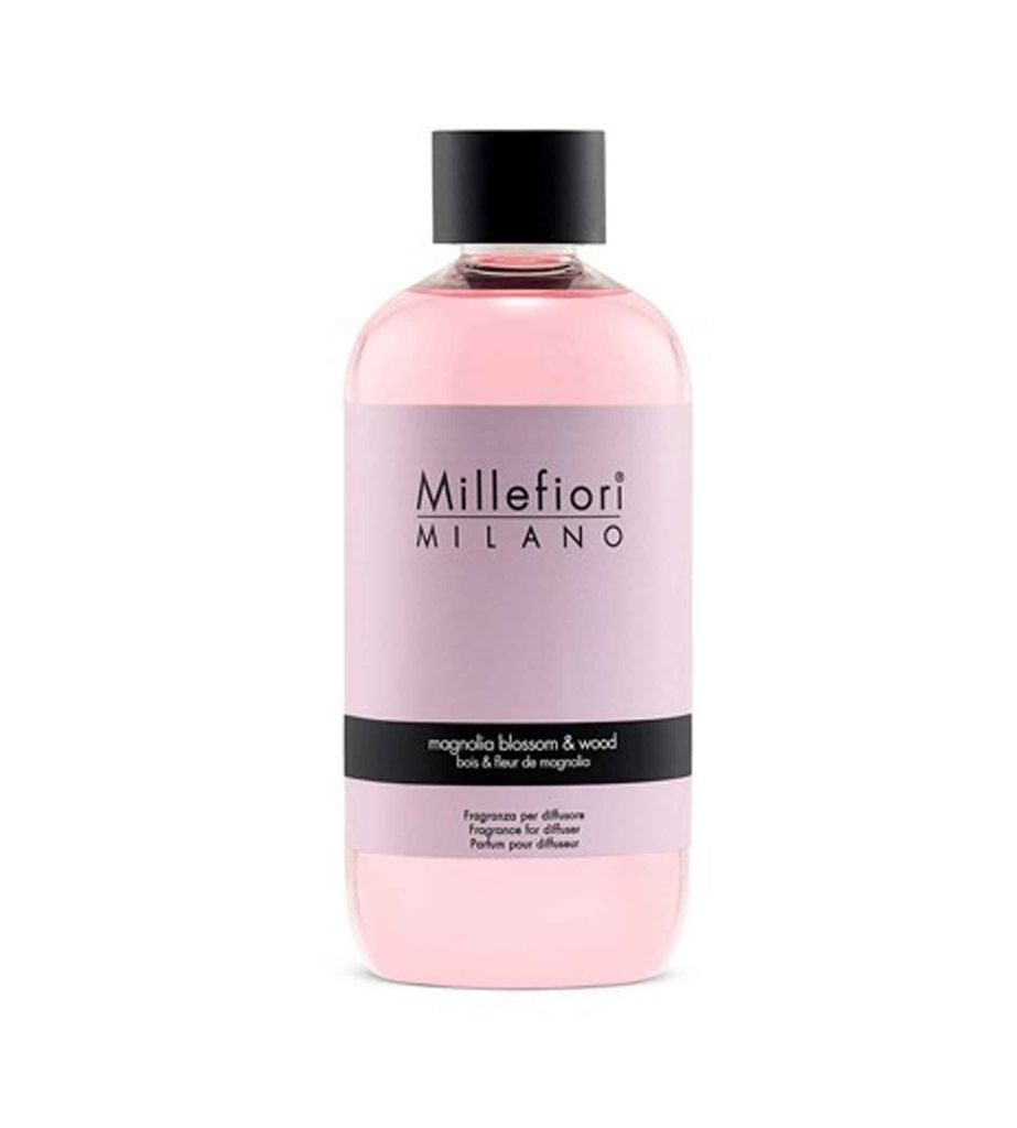 Millefiori Milano Fragrance Diffuser Magnolia Blossom & Wood Refill 250 ml