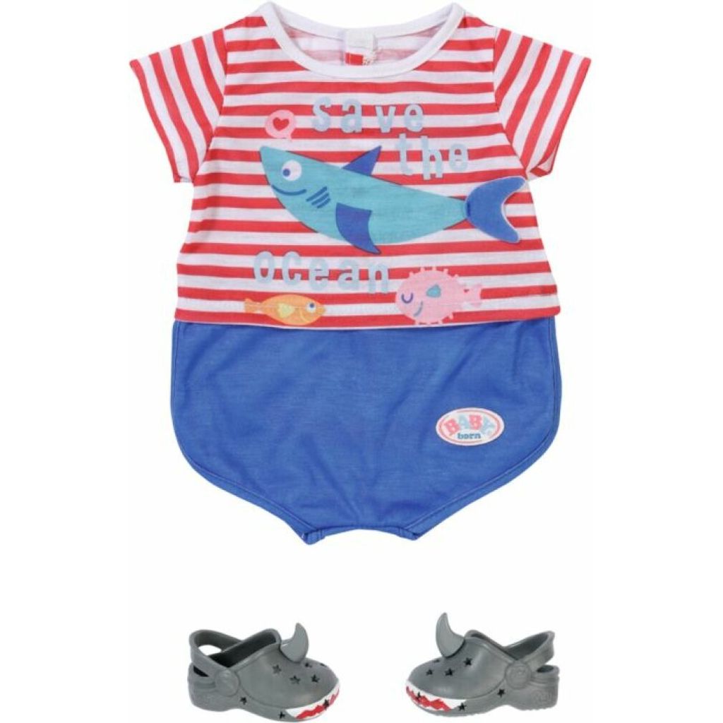 BABY born Bath Pyjamas & Clogs 43cm