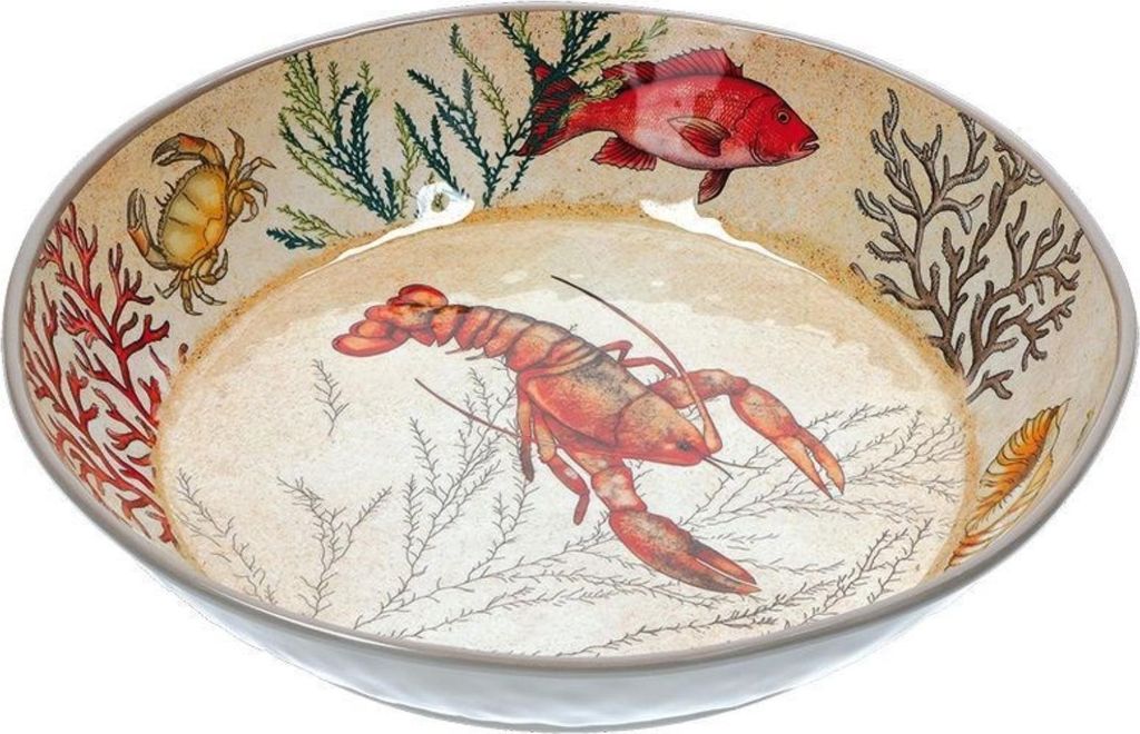 Rose&Tulipani Sea Life Schüssel 37 cm R13320037M Produktbild 