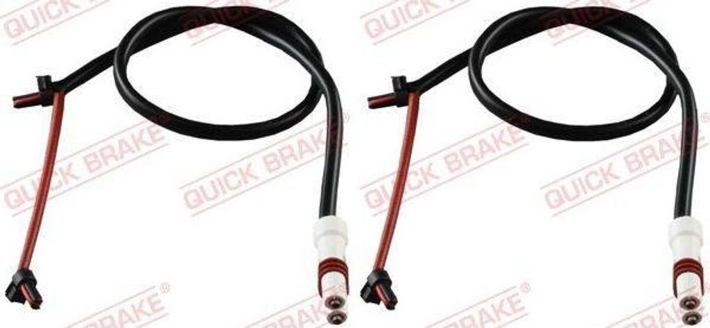 2x QUICK BRAKE WS 0349 A Warnkontakt Bremsbelagverschleiß 540mm Vorne für PORSCHE 911 (993) 911 (964)