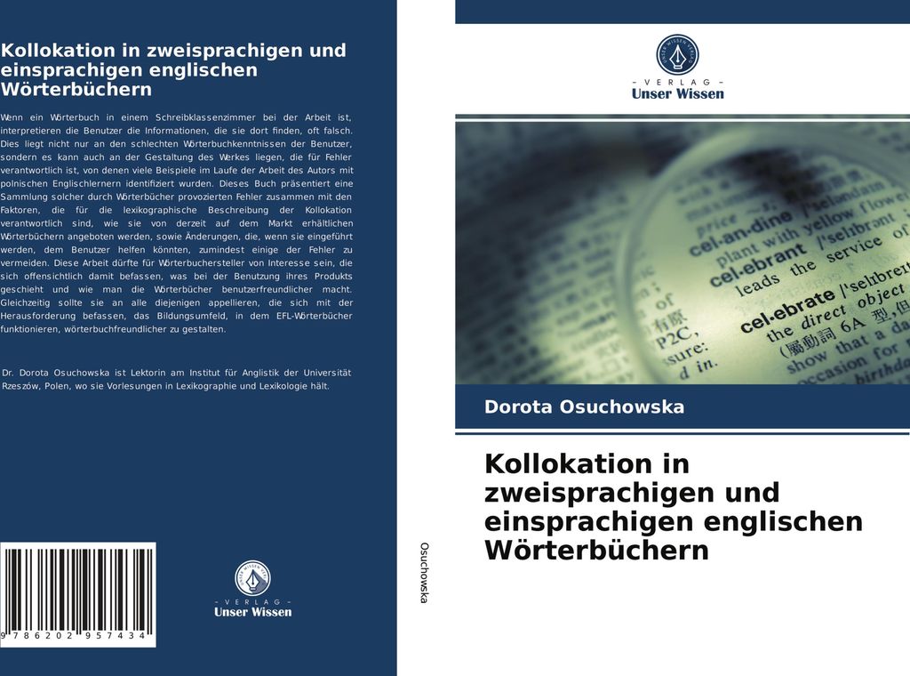 Kollokation in zweisprachigen und einsprachigen englischen Wörterbüchern
