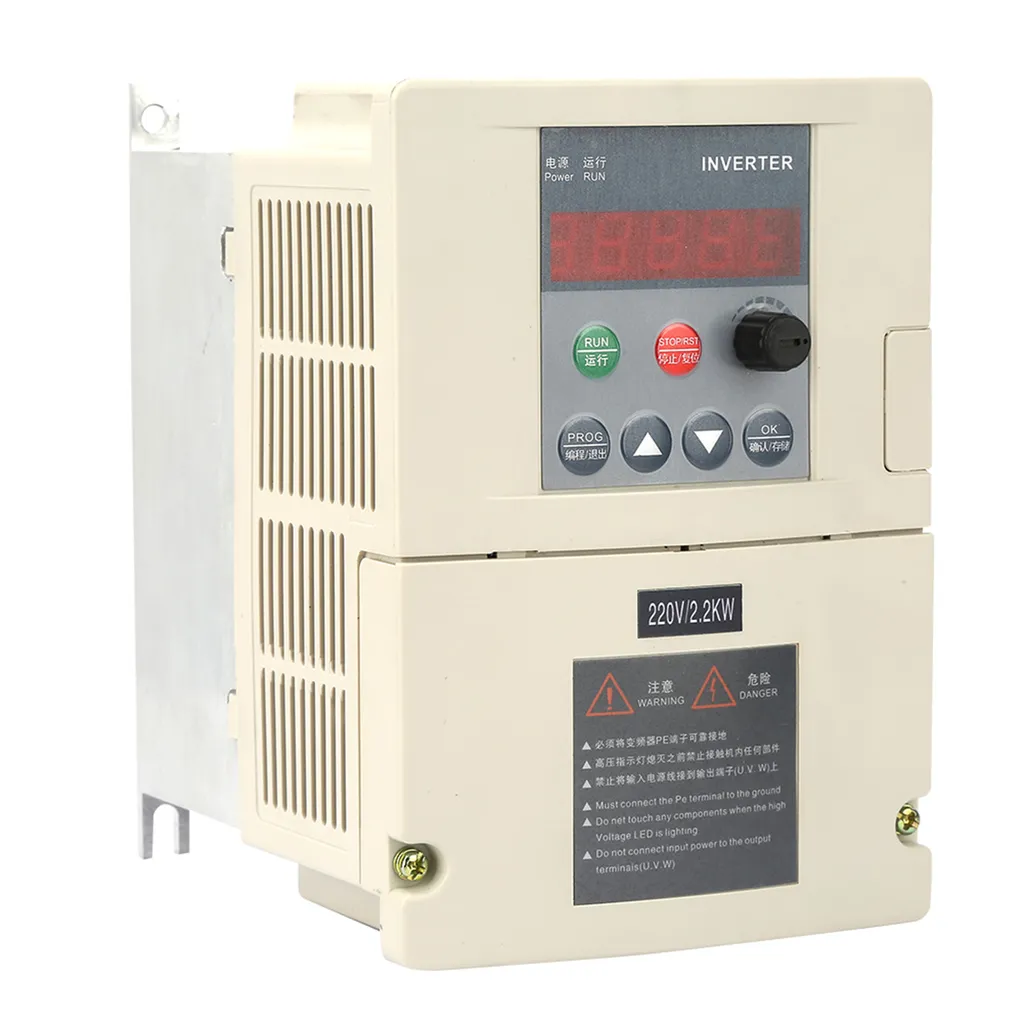 Convertisseur monophasé pour pompe et compresseur 220V jusqu'à 2.2kW