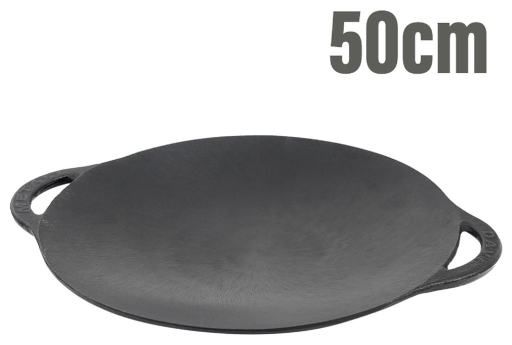 Pfanne Deckel Sadzh 50cm aus Gusseisen Bratpfanne Produktbild 