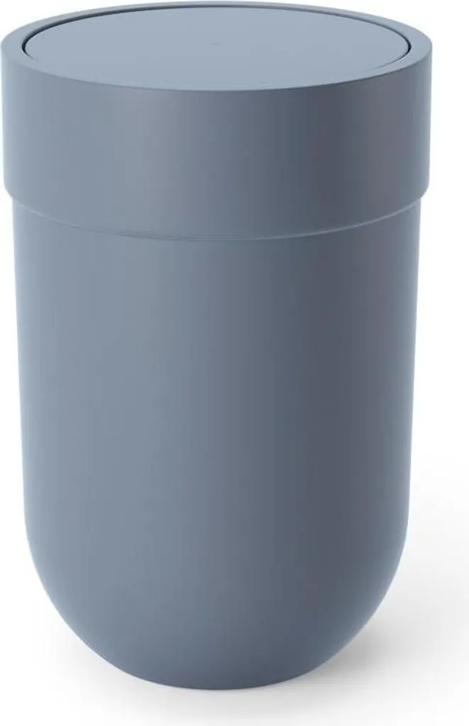 Umbra Touch Poubelle à Couvercle Basculant 6L Bleu Ardoise 023269-1050