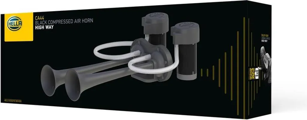 Klaxon 12V Universel HELLA Top Sound pour Sécurité Routière et Ville