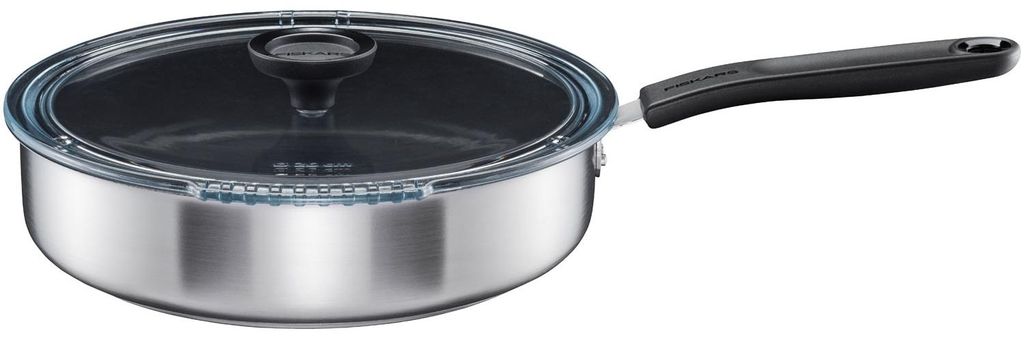 Fiskars 1072314 Bratpfanne Sauteuse Pfanne Rund
