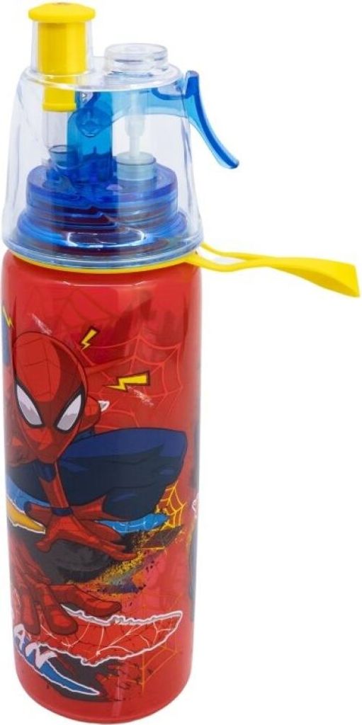 STOR Bouteille Pit avec spray Spiderman 575 ml Image du produit 
