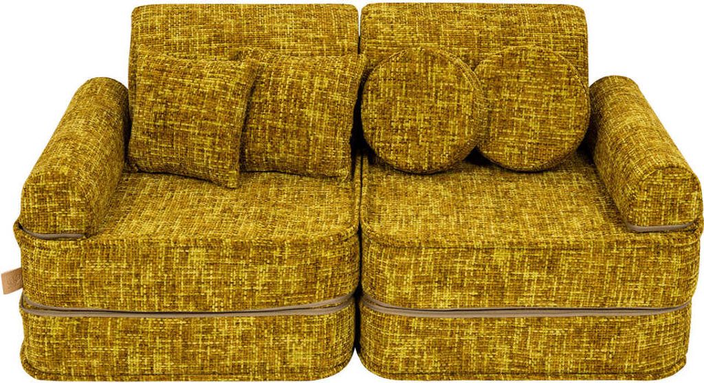 MEOWBABY Kindersofa, Pocket Sofa Plus, Tangle, 120x60cm