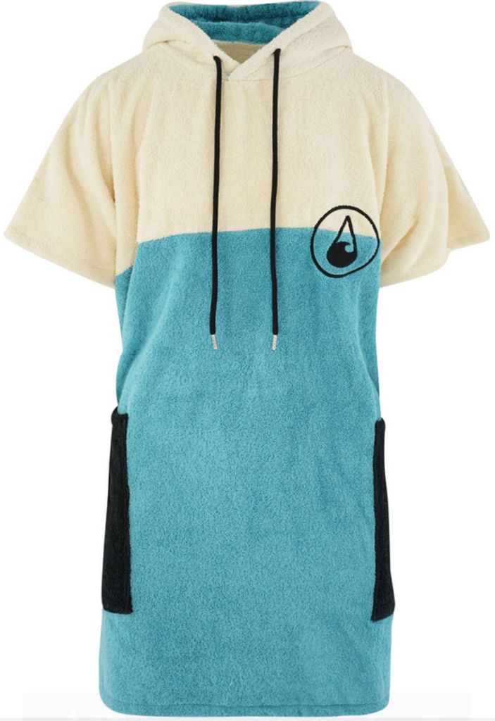 Wave Hawaii Baumwolle Poncho Porto, Size M/ L - Portugal WH4025