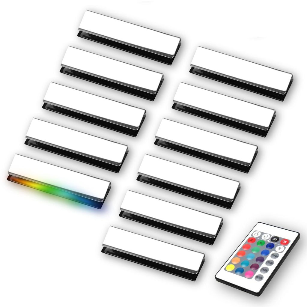 kalb | LED RGB Glaskantenbeleuchtung Vitrinenbeleuchtung Produktbild 