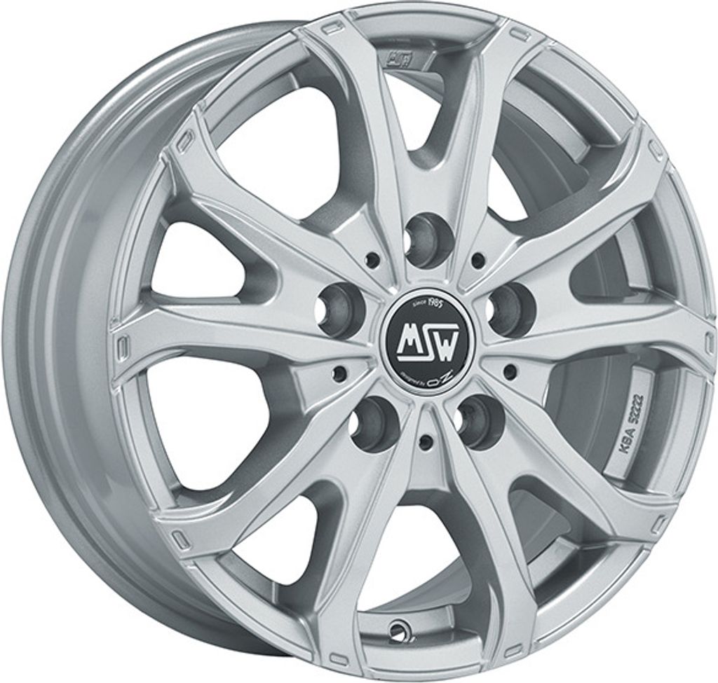 Alufelge Msw Msw 48 Van 7X17 5X130 Et 66 Full Silver