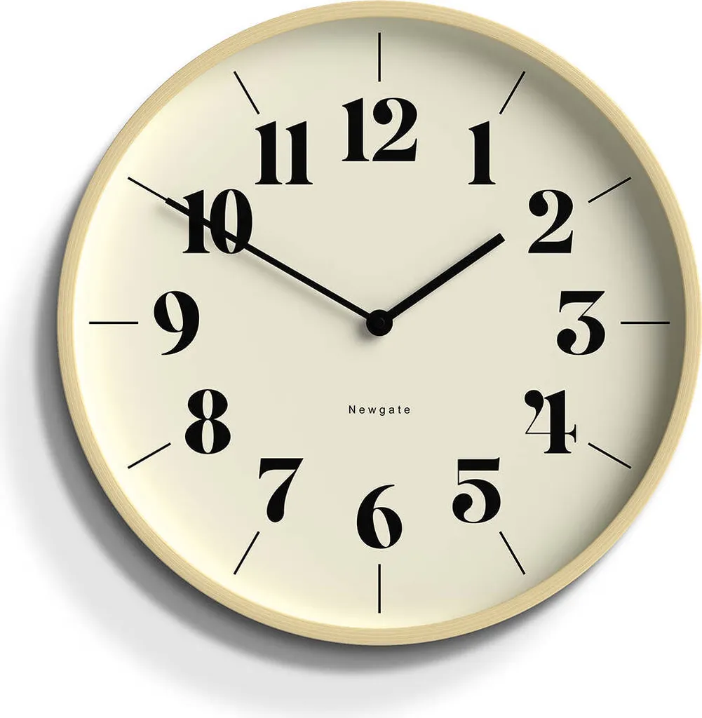 Orologio da Parete Newgate Hopscotch 40cm - Qualità Professionale Plywood