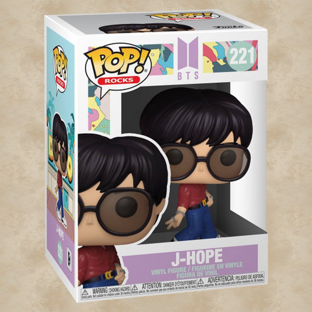 Figurine Funko Pop! BTS J-Hope #282 POP Rocks - Neuf - Édition Vinyle