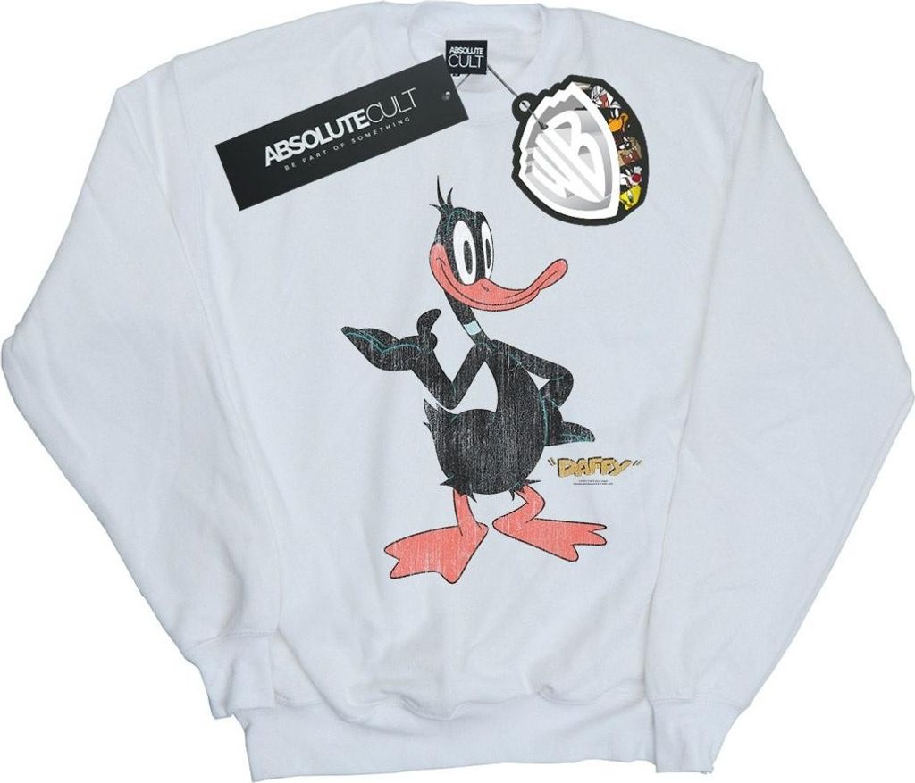 Looney Tunes - Sweatshirt für Herren BI33127 (S) (Weiß)