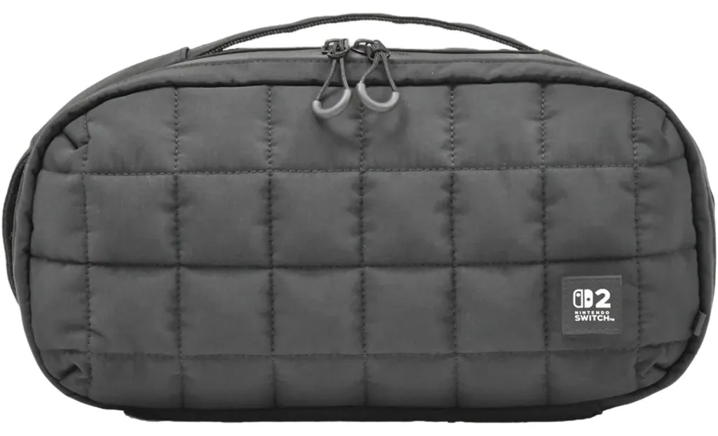 Pochette Switch 2 Hori Puff Pouch : Accessoire de Voyage Noir Indispensable