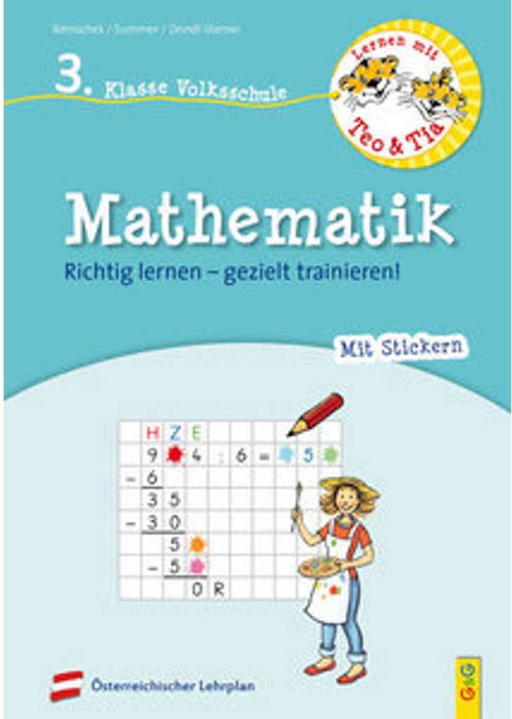 Lernen mit Teo und Tia Mathematik - 3. Klasse Volksschule Produktbild 