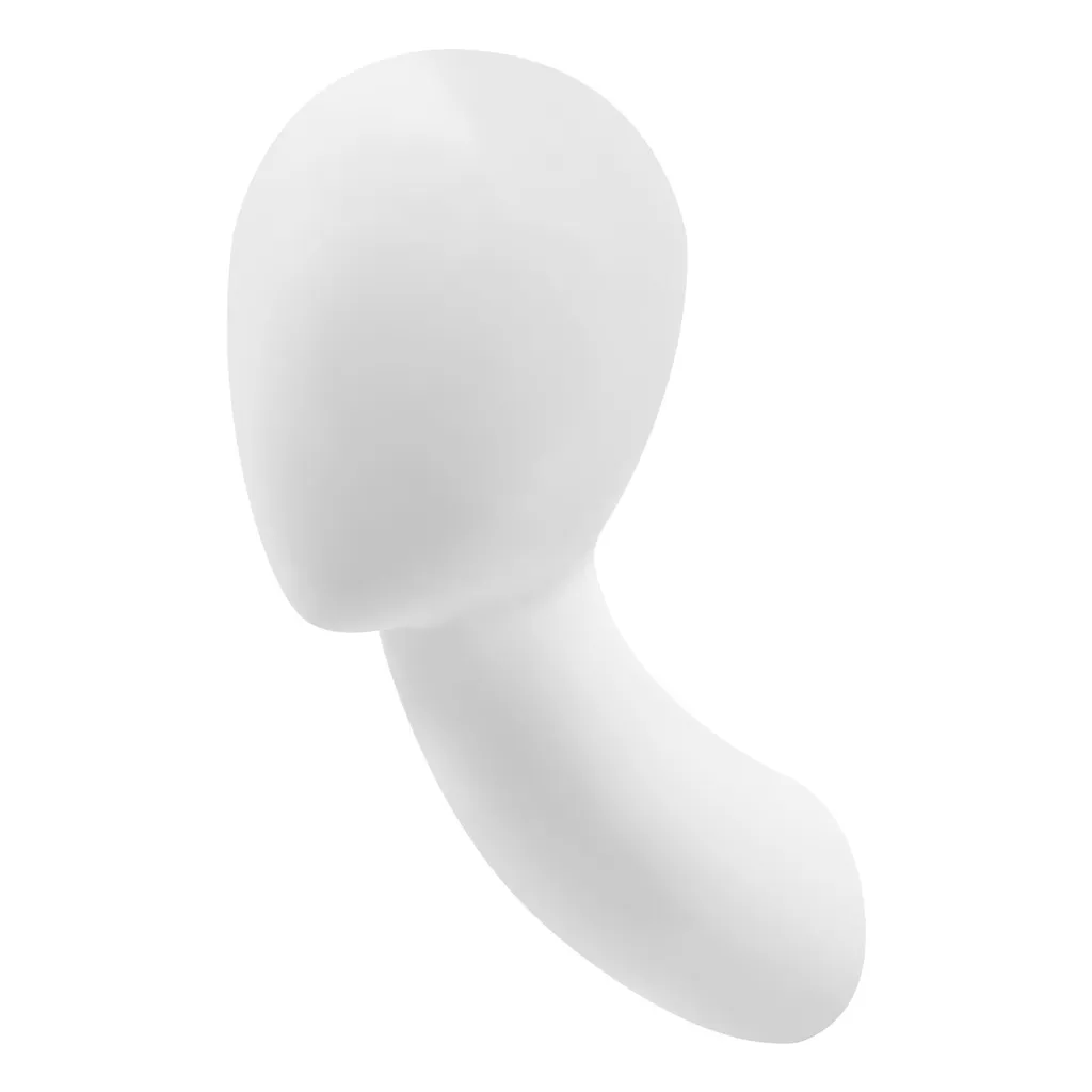 Tête mannequin blanc mat 52cm montage mural autonome haute qualité