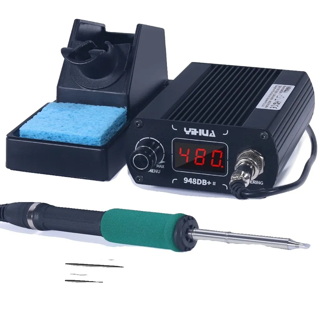 Kit Saldatore T12 OLED 75W - Stazione Saldante Digitale Rapida SET05